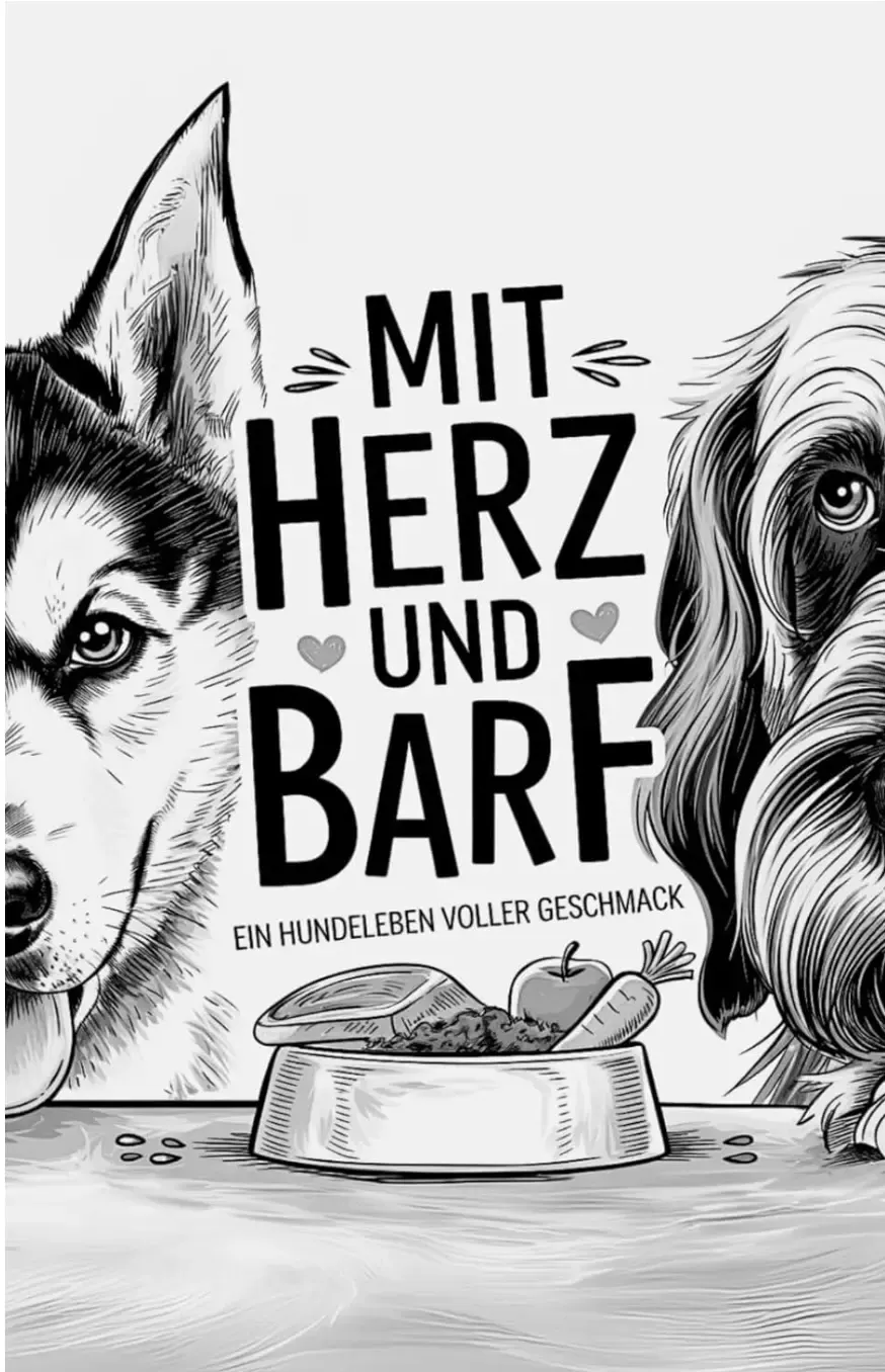 Buchcover: Mit Herz und BARF